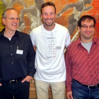 Von links: Rolf Siegwolf, Michael Zech und Roland Werner